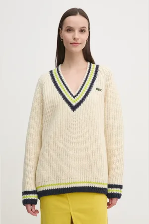 Lacoste Maglione in lana donna colore AF2563