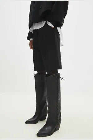 ANSWEAR Stivali in pelle donna colore