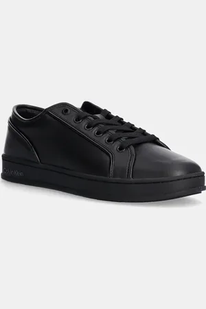 Calvin Klein Sneakers in pelle LOW TOP LACE UP PIPING colore HM0HM01588