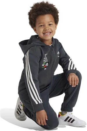 adidas Felpa per bambini LK DY MM TT colore con cappuccio IV9621