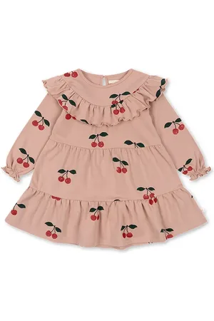 Konges Sløjd Vestito di cotone bambina MALLI GLITTER DRESS GOTS colore KS101792