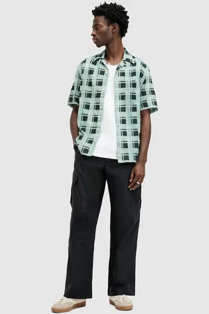 AllSaints Pantaloni in cotone VERGE colore M011TA