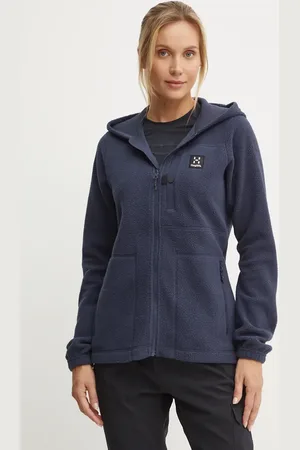 Haglöfs Felpa da sport Malung Pile colore con cappuccio 606959