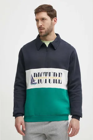 Picture Felpa in cotone Carawa uomo colore MSW439