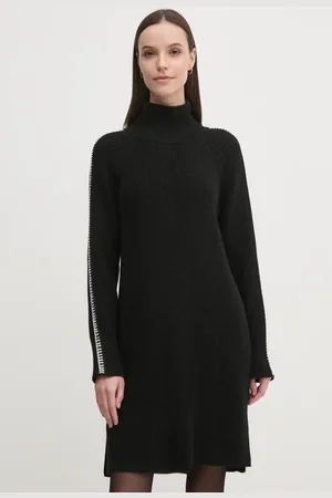 Sisley Vestito con aggiunta di lana colore 1076LV00Y