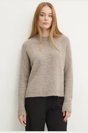 HUGO BOSS Maglione in misto lana donna colore grigio
