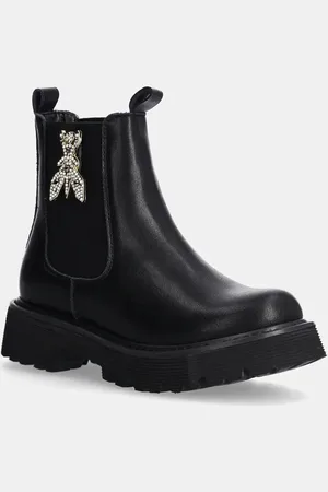 Patrizia Pepe Stivaletti chelsea in pelle bambini colore PPJ885