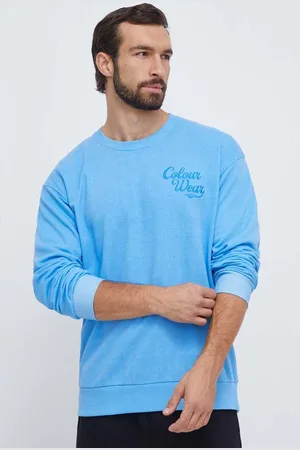 Colour Wear Felpa in cotone uomo colore