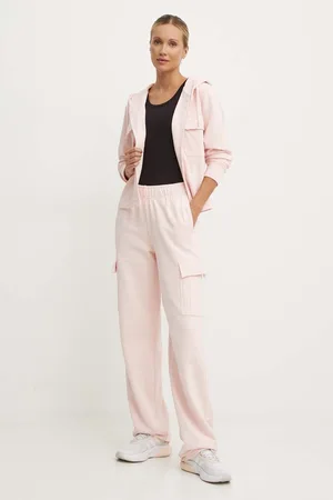 Guess Pantaloni della tuta di cotone in cotone RGINE colore V4YB10 KC6W1