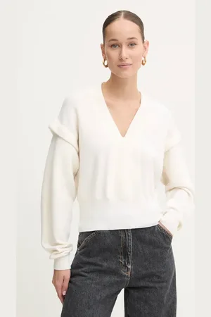 IRO Maglione in lana donna colore WM12AZURA