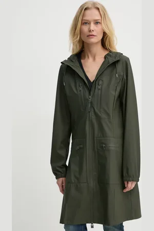 Rains Giacca impermeabile Cargo Curve Jacket W3 donna colore 12050-03