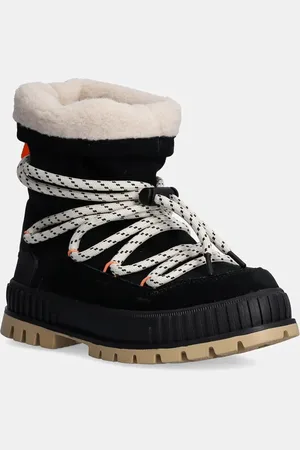 Palladium Stivali da neve in pelle PALLASHOCK HIVER colore 94349-008-M