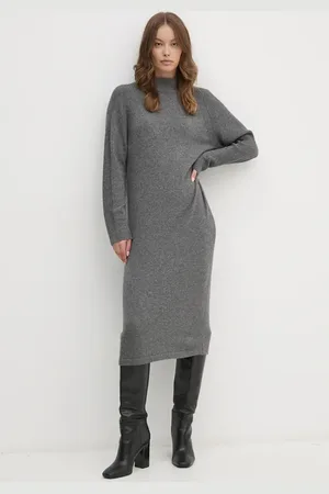 Benetton Vestito con aggiunta di lana colore 1235DV01T
