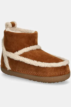 INUIKII Stivali da neve in camoscio Classic Shearling Low colore 75101-009