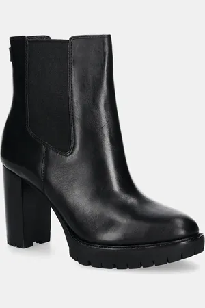 Ralph Lauren Stivaletti chelsea in pelle Layne donna colore 802937818001