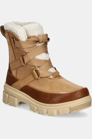 sorel Stivaletti alla caviglia in pelle TORINO V RESORT WP OUTDR donna colore 2106711253
