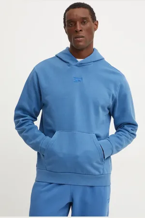 Reebok Felpa Identity Washed uomo colore con cappuccio 100205482