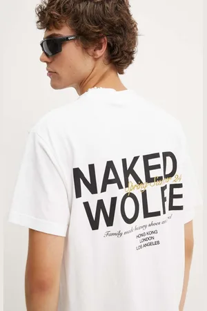 Naked Wolfe T-shirt in cotone uomo colore classic.tee