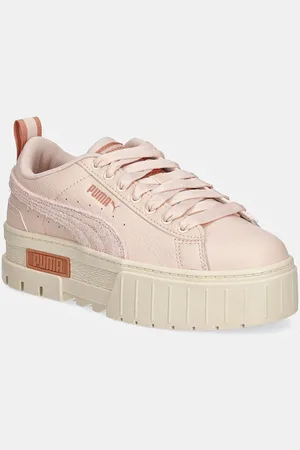 PUMA Scarpe da ginnastica per bambini in pelle Mayze Dusty Summer colore 393614