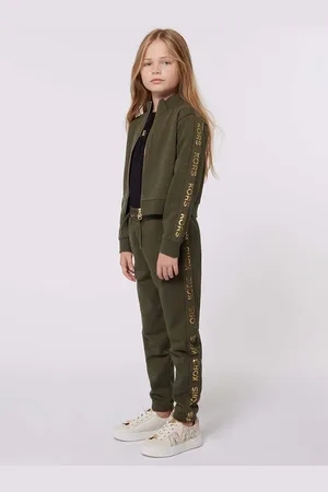 Michael Kors Pantaloni tuta bambino/a colore con applicazione R30177