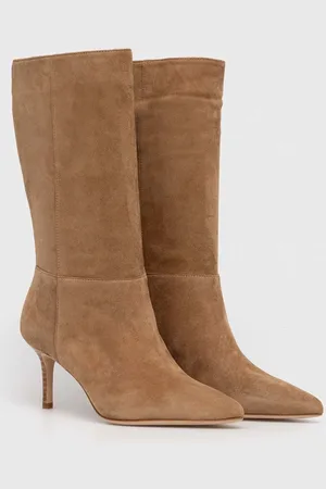 Ralph Lauren Stivali in pelle scamosciata Leannah donna colore 802942517001