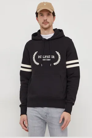 Tommy Hilfiger Felpa in cotone uomo colore con cappuccio