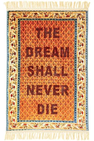 SELETTI Tapetto Burnt Carpet The Dream 80 x 120 cm