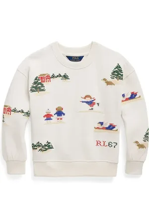 Ralph Lauren Felpa in cotone bambino/a colore 312952129001