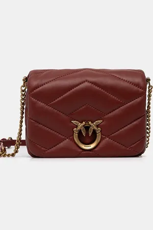 Pinko Borsa a mano in pelle colore marrone
