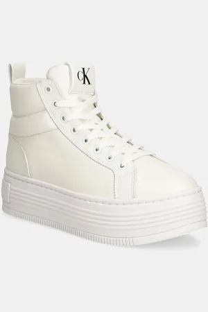 Calvin Klein Sneakers BOLD PLATF MID OH MG LTH colore YW0YW01583