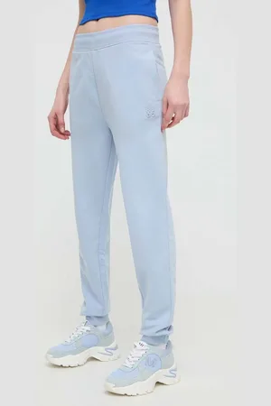 HUGO BOSS Pantaloni da jogging in cotone colore violetto