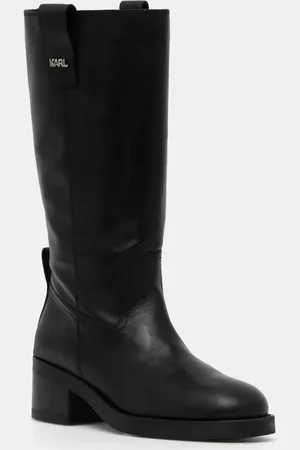 Karl Lagerfeld Stivali in pelle BROOKLYN donna colore KL41774