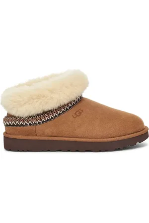 UGG Stivali da neve in camoscio Classic Mini Crescent colore 1158262-CHE
