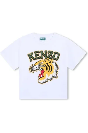 Kenzo T-shirt in cotone per bambini colore K60746