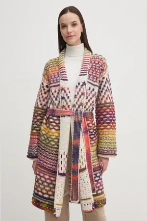 Benetton Cardigan con aggiunta di lana colore 115CE6042