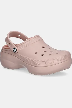 Crocs Pantofole Classic Platform Lined Clog W colore 207938