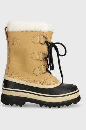 sorel Scarpe invernali in pelle scamosciata bambino/a 1123511 Youth Caribou