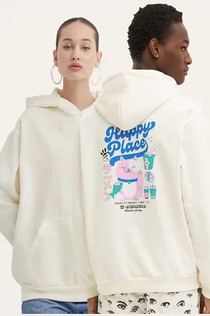 Kaotiko Felpa colore con cappuccio