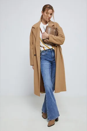 MEDICINE Cappotto con aggiunta di lana colore