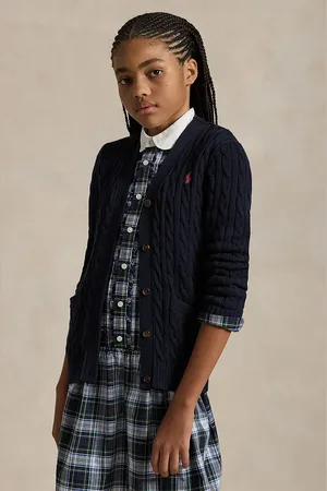 Ralph Lauren Cardigan di cotone bambino/a colore 313950765001