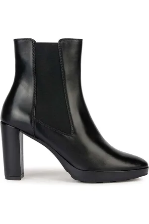 Geox Stivaletti alla caviglia in pelle D WALK PLEASURE 85 donna colore D35TFC 00043 C9999