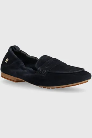 Tommy Hilfiger Mocassini in camoscio TH SUEDE MOCCASIN donna colore FW0FW07714