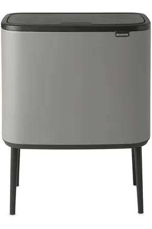 Brabantia Cestino dei rifiuti Bo Touch, 11 + 23 L