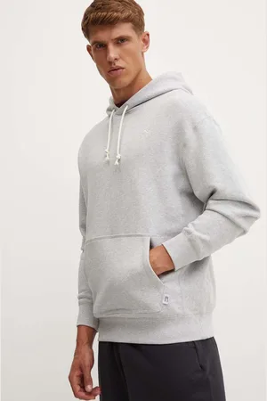PUMA Felpa in cotone MMQ uomo colore con cappuccio 675988