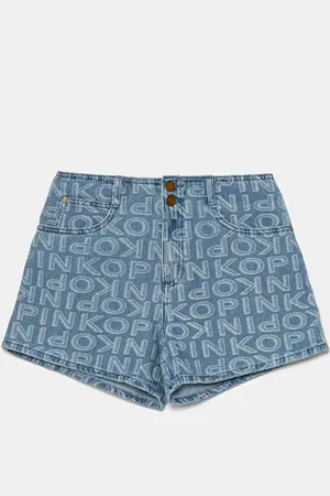 Pinko Up shorts in jeans bambino/a colore KFBE002.C.DF015
