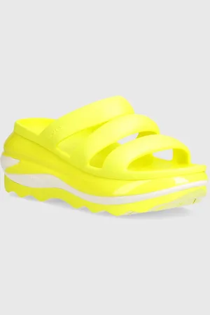Crocs Ciabatte slide Mega Crush Triple Strap donna colore 209842