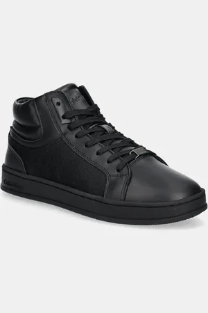 Calvin Klein Sneakers HIGH TOP LACE UP EYELET JAQ MONO uomo colore HM0HM01816