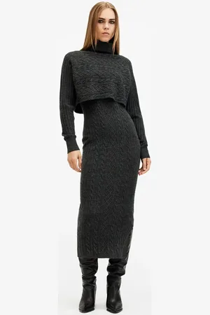 AllSaints Vestito e maglione in misto lana MURIEL colore W205DB