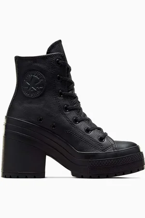 Converse Stivaletti alla caviglia in pelle Chuck 70 De Luxe Heel donna A06145C