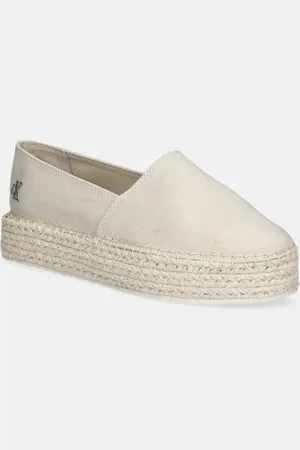 Calvin Klein Espadrillas FLATFORM ESPADRILLE MG/HDW colore YW0YW01737